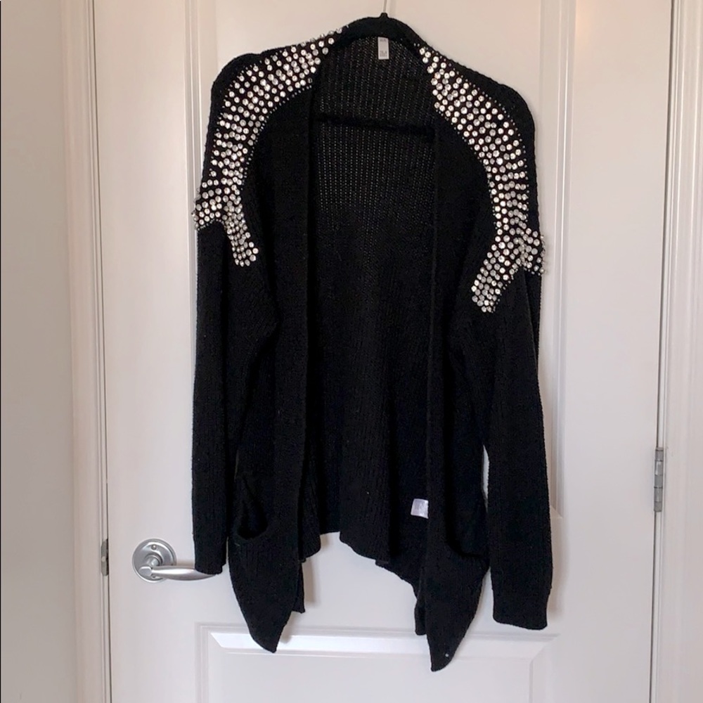 Black sparkly cardigan